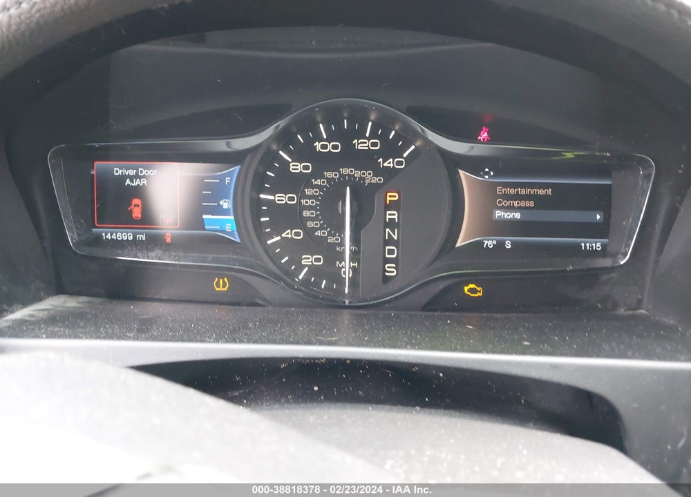 2015 LINCOLN MKX VIN: 2LMDJ6JK2FBL34166