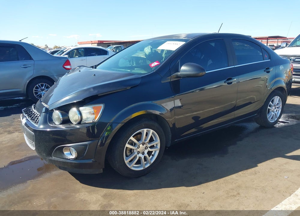 2015 CHEVROLET SONIC LT AUTO VIN: 1G1JC5SH5F4133391