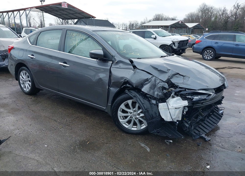 2019 NISSAN SENTRA SV VIN: 3N1AB7AP1KY336108