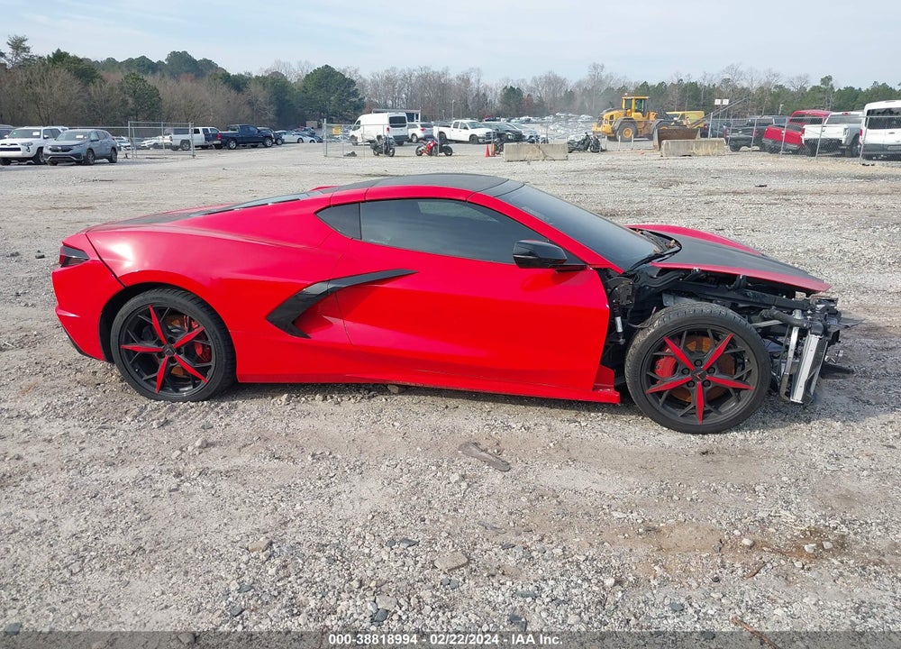 2021 CHEVROLET CORVETTE STINGRAY VIN: 1G1YB2D41M5115214