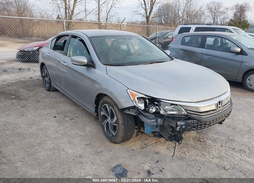 2017 HONDA ACCORD LX VIN: 1HGCR2F33HA204525