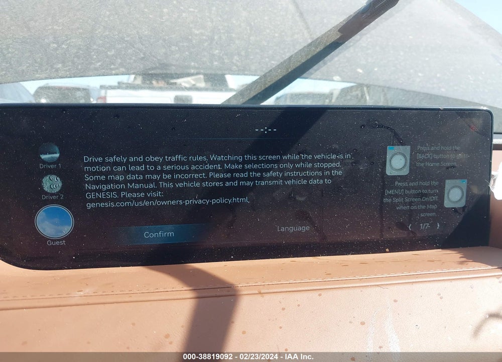 2023 GENESIS ELECTRIFIED G80 VIN: KMTGE4S18PU007540