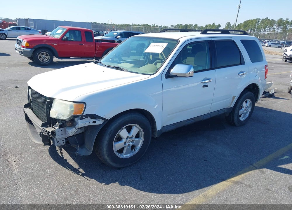 2010 FORD ESCAPE XLT VIN: 1FMCU0DG9AKD12408