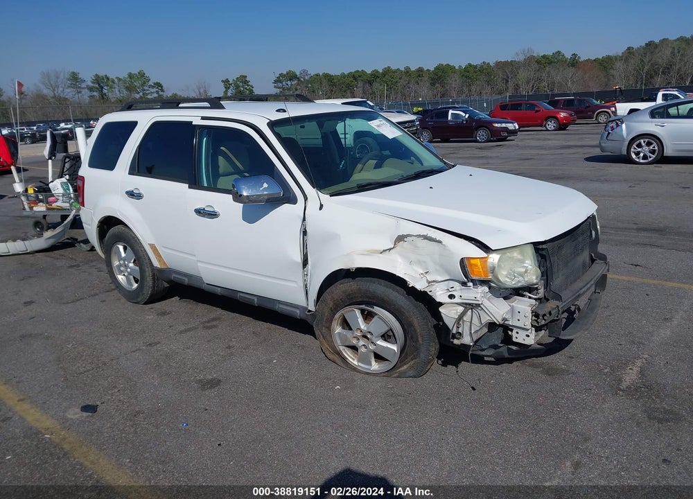 2010 FORD ESCAPE XLT VIN: 1FMCU0DG9AKD12408