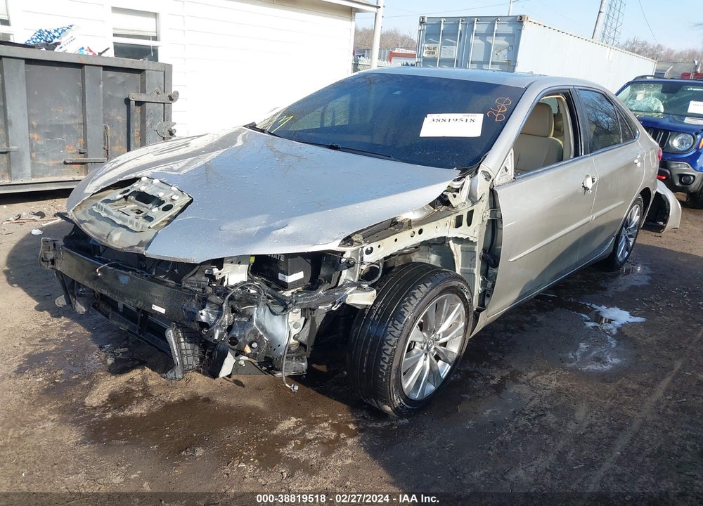 2017 TOYOTA CAMRY XLE V6 VIN: 4T1BK1FK7HU582177