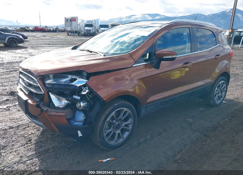 2018 FORD ECOSPORT TITANIUM VIN: MAJ6P1WL8JC216505