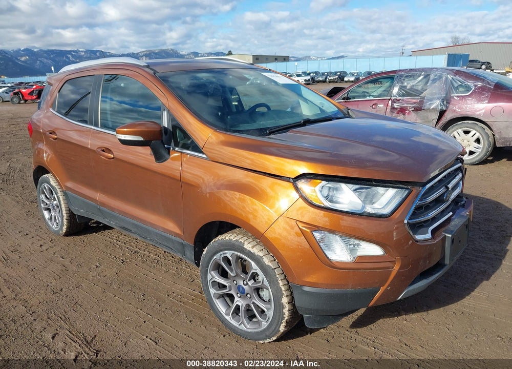 2018 FORD ECOSPORT TITANIUM VIN: MAJ6P1WL8JC216505