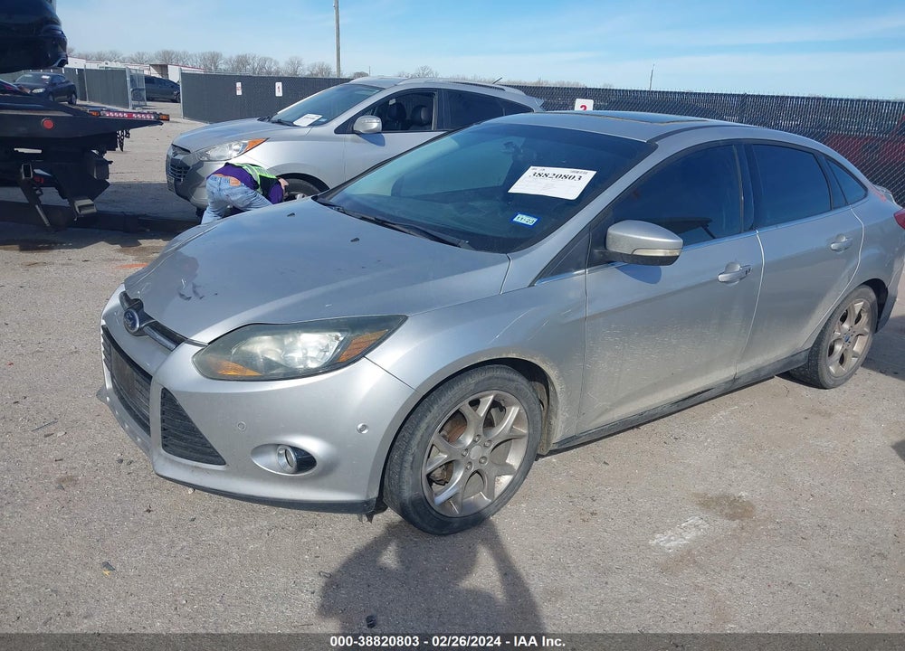 2013 FORD FOCUS TITANIUM VIN: 1FADP3J28DL220205