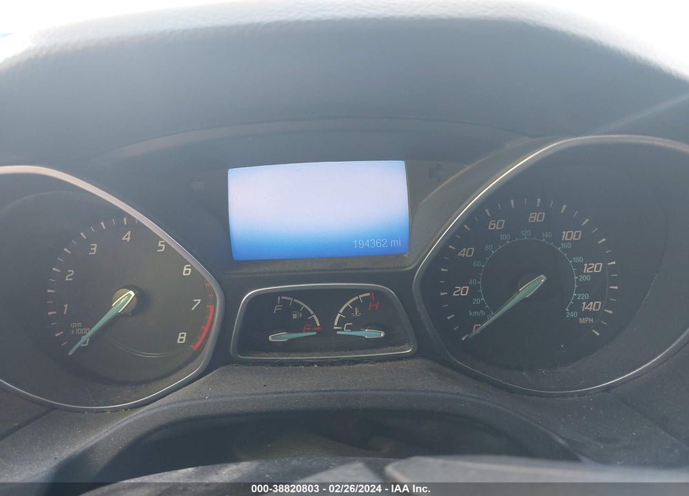 2013 FORD FOCUS TITANIUM VIN: 1FADP3J28DL220205