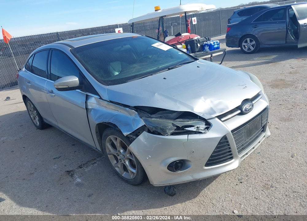 2013 FORD FOCUS TITANIUM VIN: 1FADP3J28DL220205