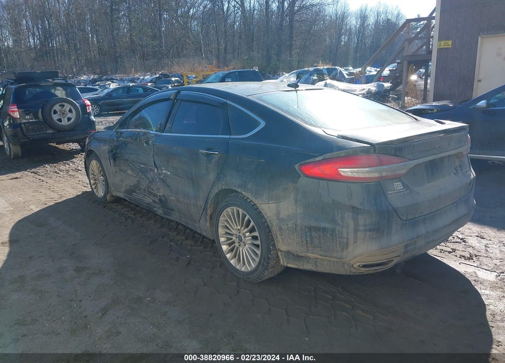 2017 FORD FUSION VIN: 3FA6P0K90HR130878