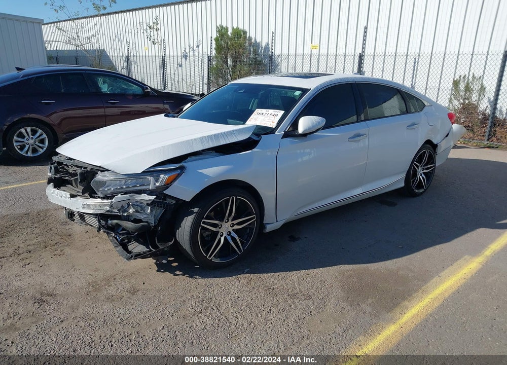2021 HONDA ACCORD TOURING VIN: 1HGCV2F97MA005536