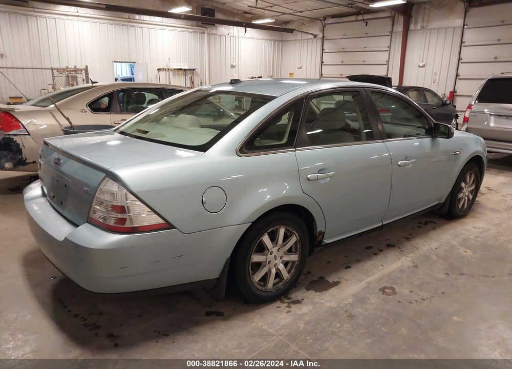 2008 FORD TAURUS SEL VIN: 1FAHP24W08G156136