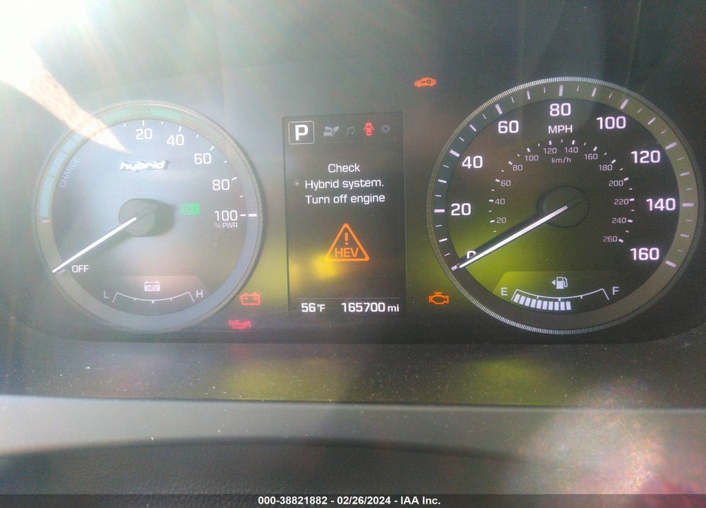 2017 HYUNDAI SONATA HYBRID SE VIN: KMHE24L17HA060399