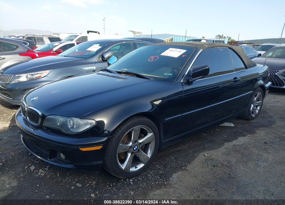 2005 BMW 325CI VIN: WBABW33495PL39133