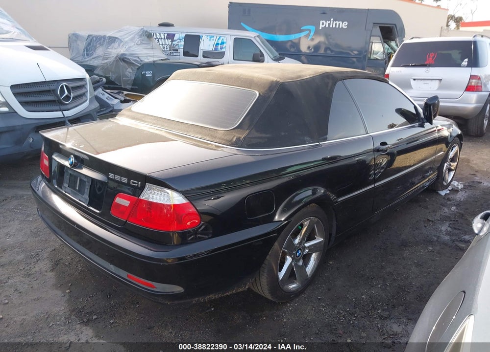 2005 BMW 325CI VIN: WBABW33495PL39133