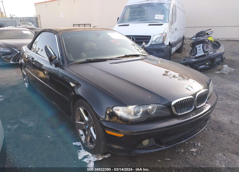 2005 BMW 325CI VIN: WBABW33495PL39133