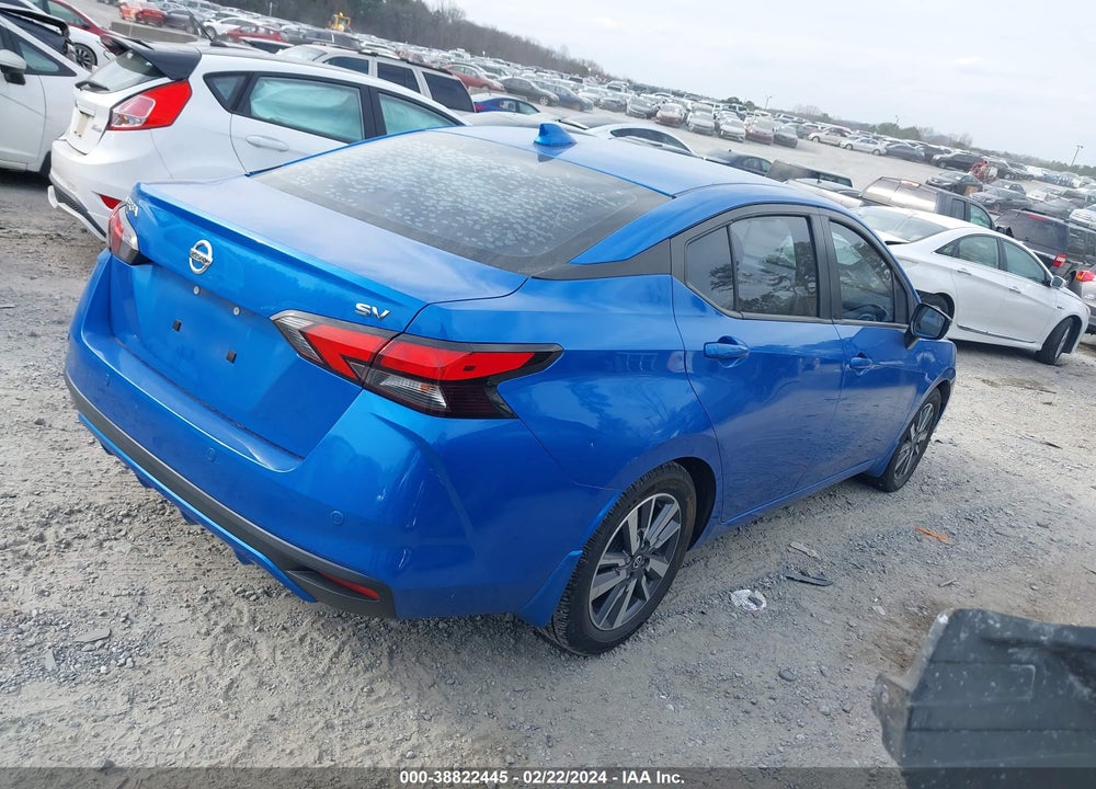 2020 NISSAN VERSA SV XTRONIC CVT VIN: 3N1CN8EV9LL850706