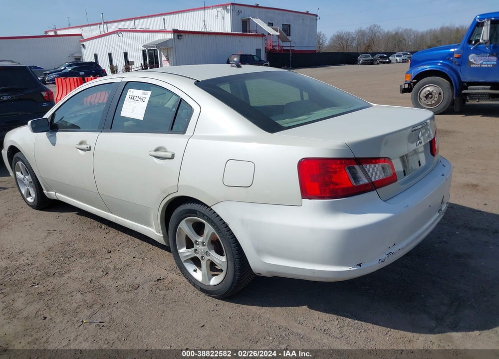 2009 MITSUBISHI GALANT ES VIN: 4A3AB56F39E037953