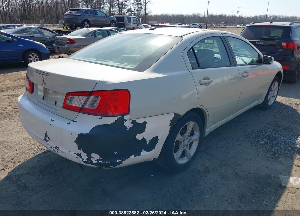 2009 MITSUBISHI GALANT ES VIN: 4A3AB56F39E037953