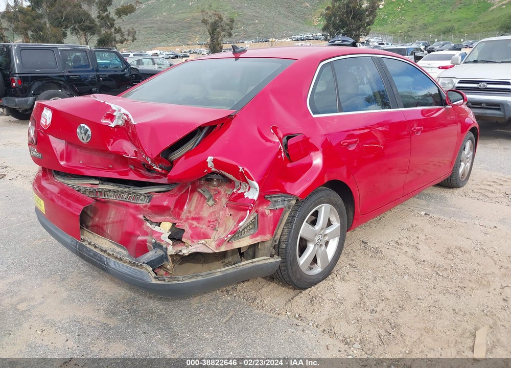 2008 VOLKSWAGEN JETTA SE VIN: 3VWRM71K18M125258