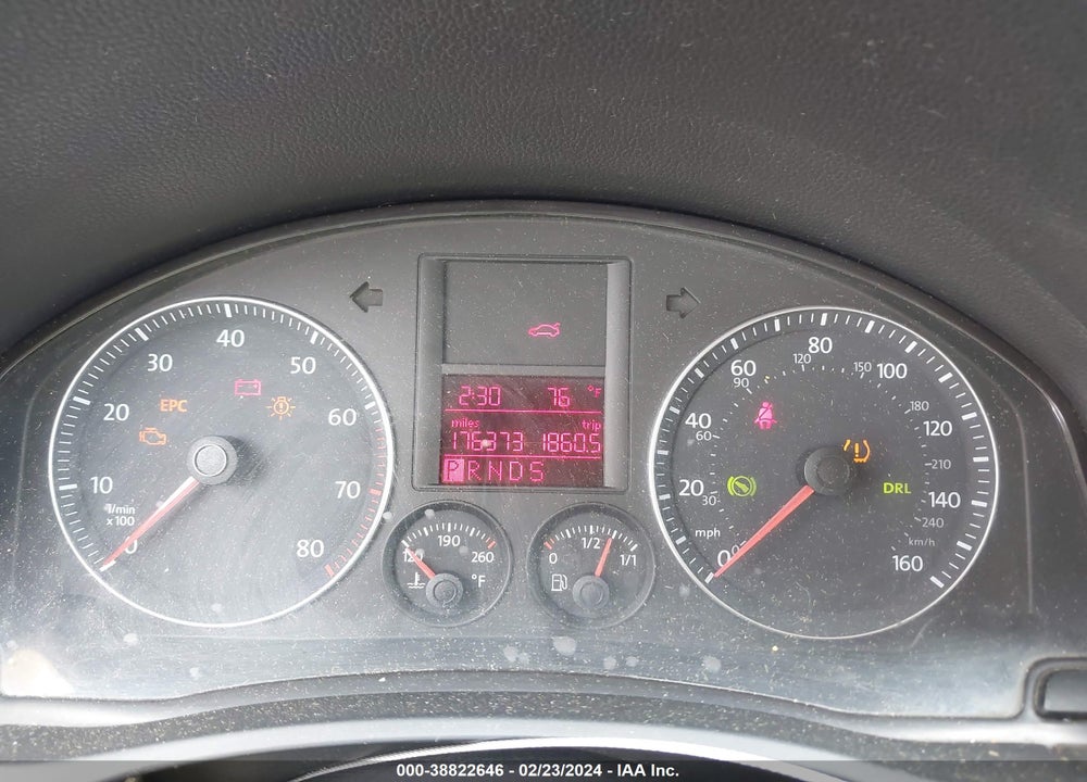 2008 VOLKSWAGEN JETTA SE VIN: 3VWRM71K18M125258