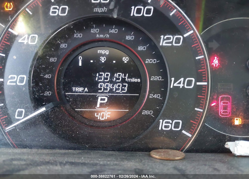 2015 HONDA ACCORD VIN: 1HGCR2F53FA201980