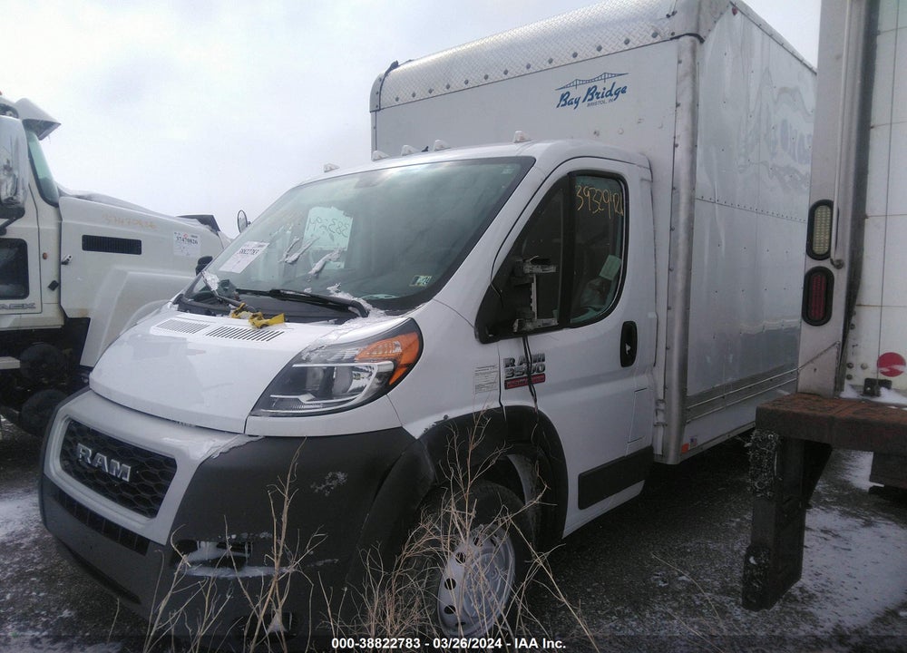 2021 RAM PROMASTER 3500 CUTAWAY LOW ROOF VIN: 3C7WRVMG2ME588455