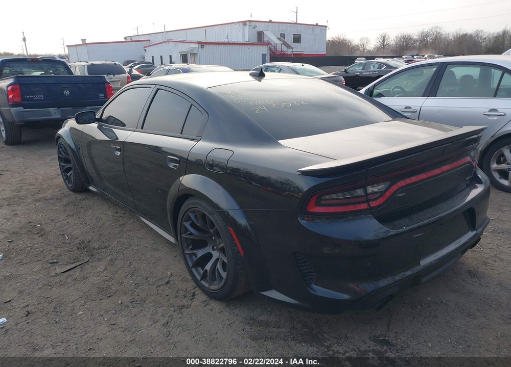 2022 DODGE CHARGER SRT JAILBREAK VIN: 2C3CDXL97NH180881