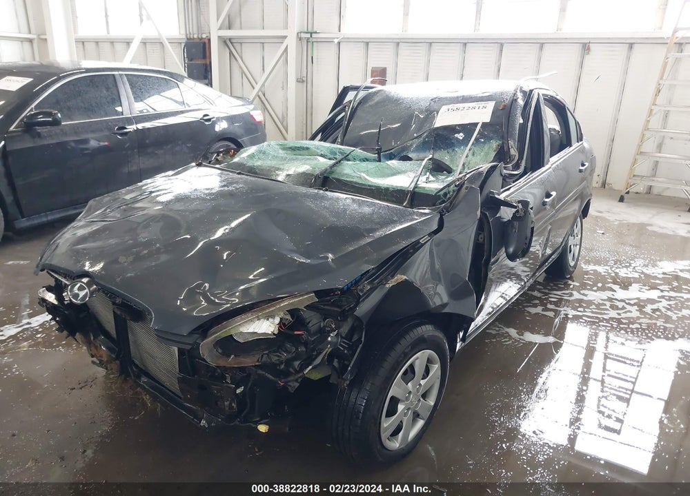 2010 HYUNDAI ACCENT GLS VIN: KMHCN4AC9AU492774
