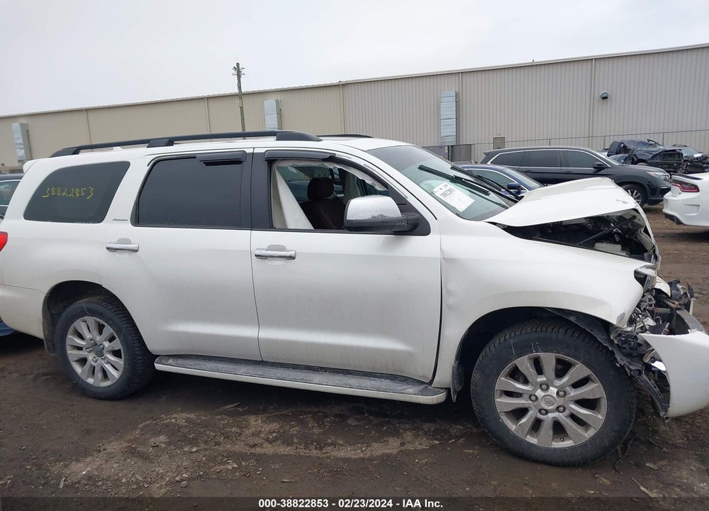 2014 TOYOTA SEQUOIA PLATINUM 5.7L V8 VIN: 5TDDW5G16ES105545
