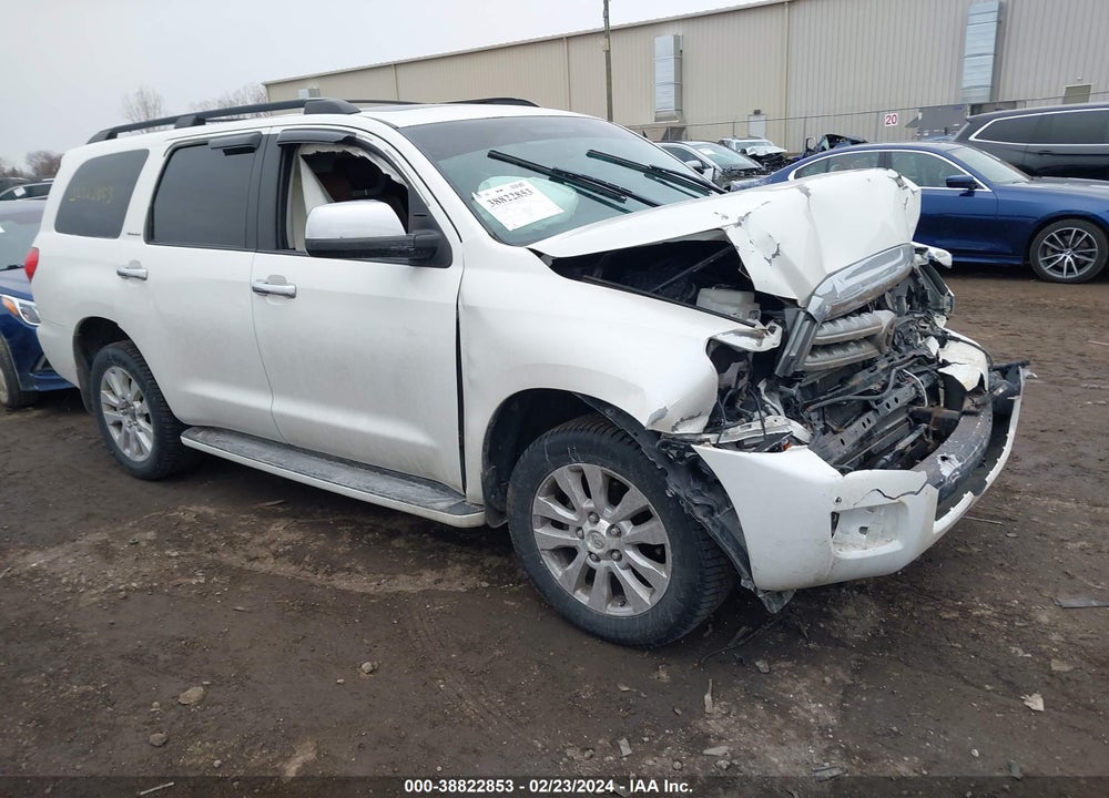2014 TOYOTA SEQUOIA PLATINUM 5.7L V8 VIN: 5TDDW5G16ES105545