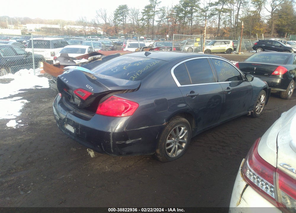 2009 INFINITI G37X VIN: JNKCV61F49M354001