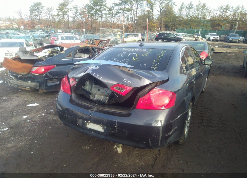 2009 INFINITI G37X VIN: JNKCV61F49M354001