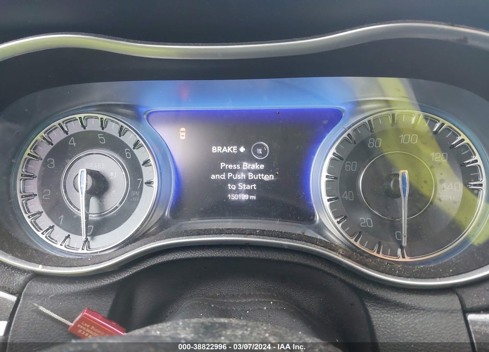 2019 CHRYSLER 300 TOURING L VIN: 2C3CCAAG0KH613714