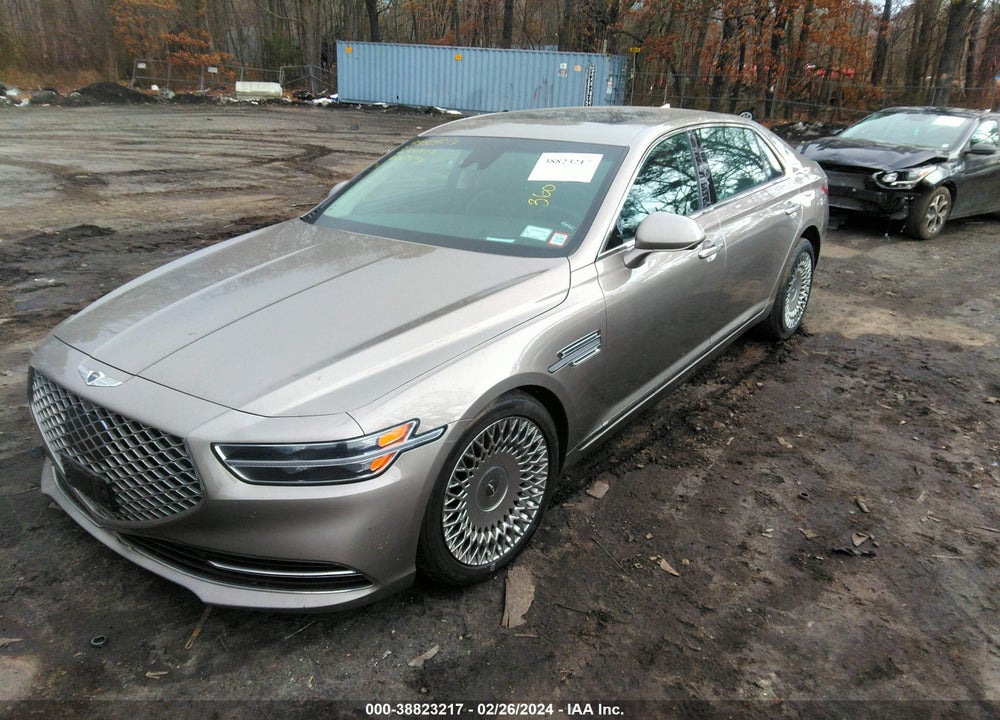 2021 GENESIS G90 3.3T PREMIUM AWD VIN: KMTF34PA3MU092261