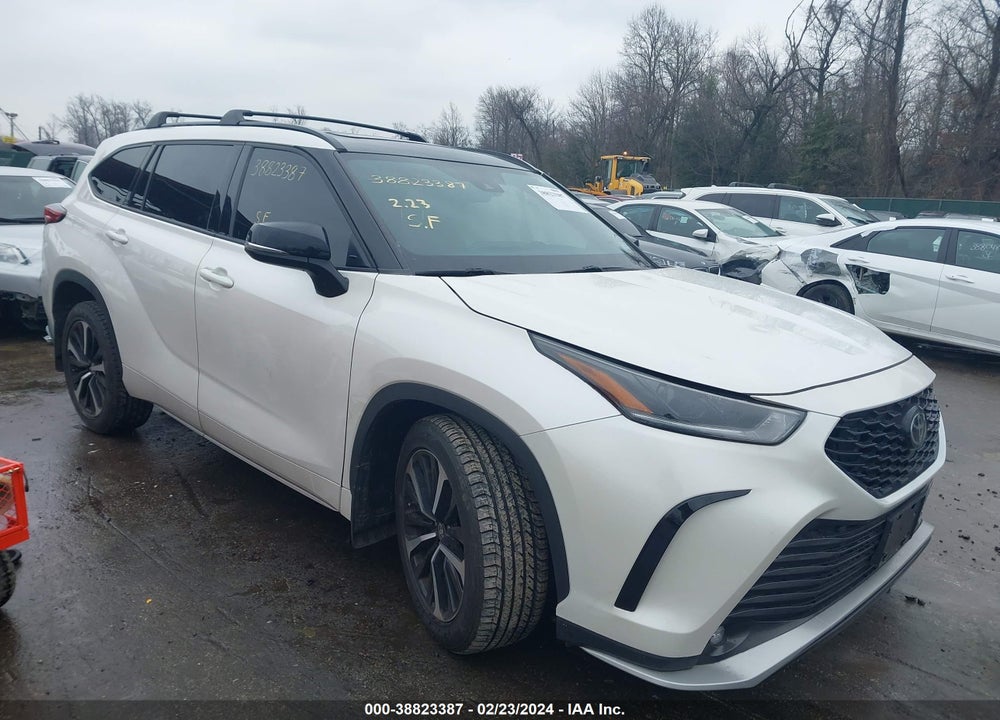 2021 TOYOTA HIGHLANDER XSE VIN: 5TDLZRAH3MS066878