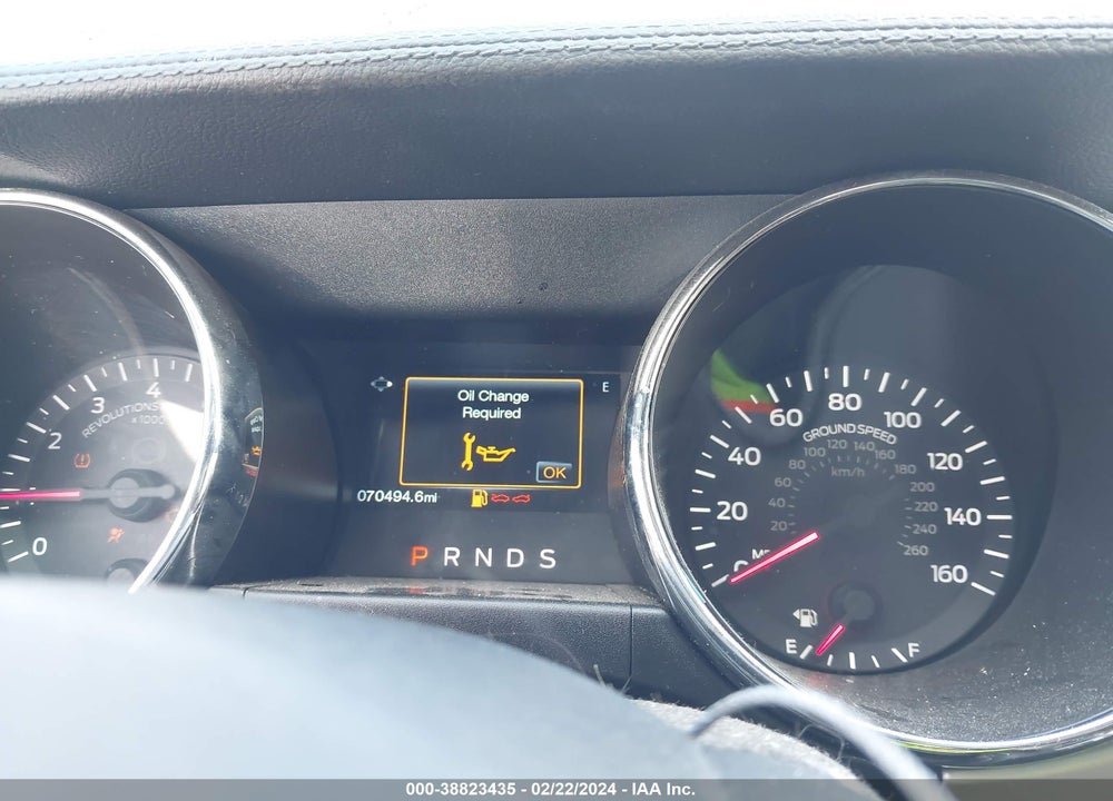 2015 FORD MUSTANG ECOBOOST VIN: 1FA6P8TH5F5416987