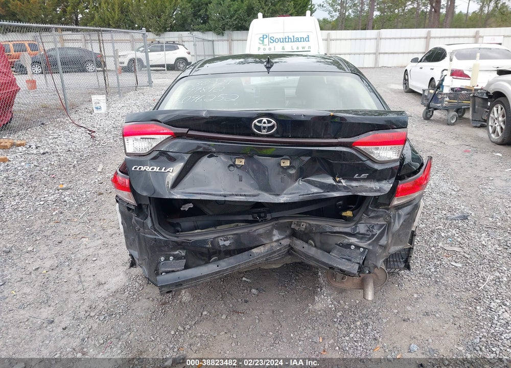2020 TOYOTA COROLLA LE VIN: JTDEPRAE1LJ096252