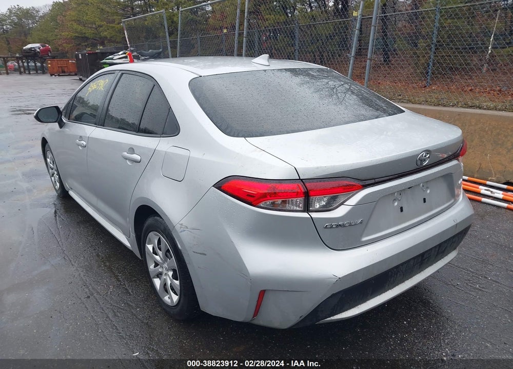 2020 TOYOTA COROLLA LE VIN: JTDEPRAE7LJ024908