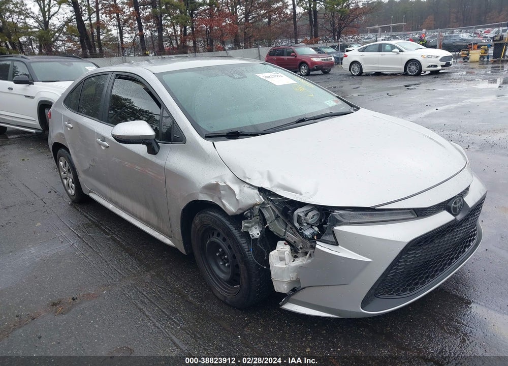2020 TOYOTA COROLLA LE VIN: JTDEPRAE7LJ024908