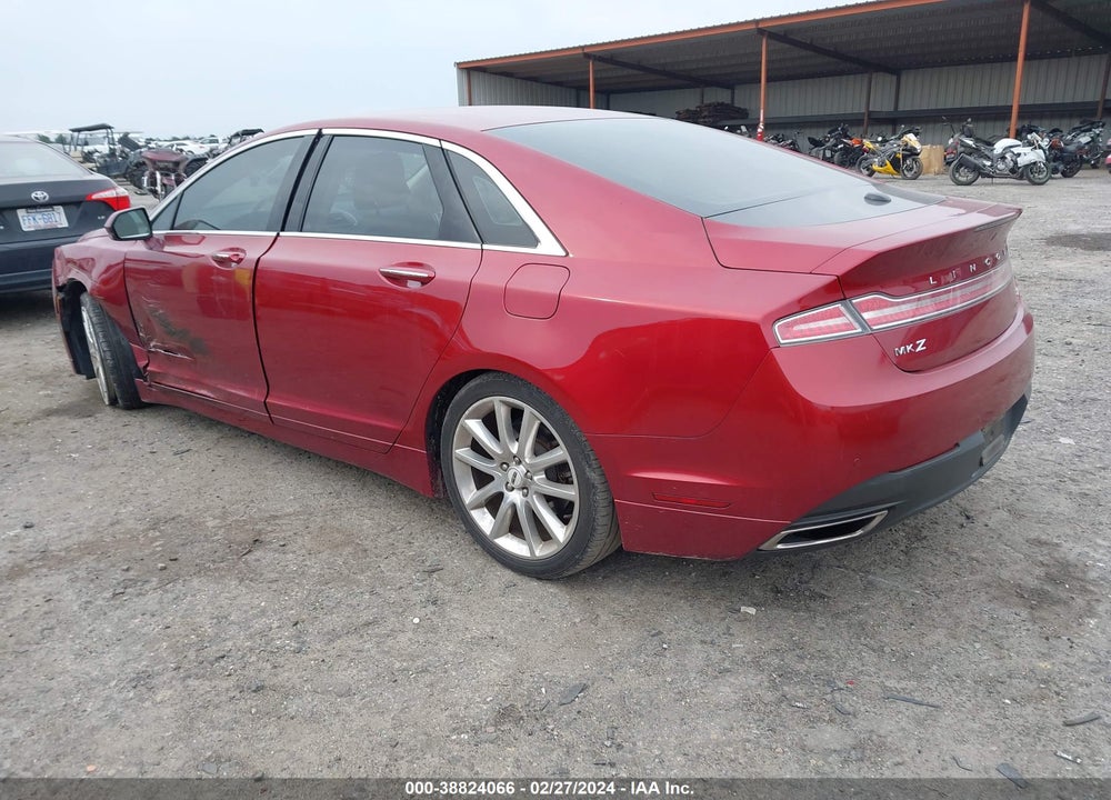 2014 LINCOLN MKZ VIN: 3LN6L2G98ER811226