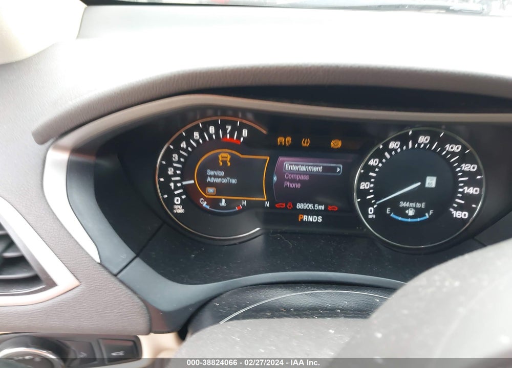 2014 LINCOLN MKZ VIN: 3LN6L2G98ER811226