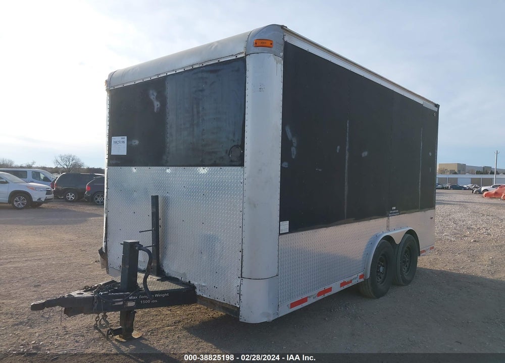 2007 ALBRIGHT CARGO RAILER VIN: 1A9CB15296B429091