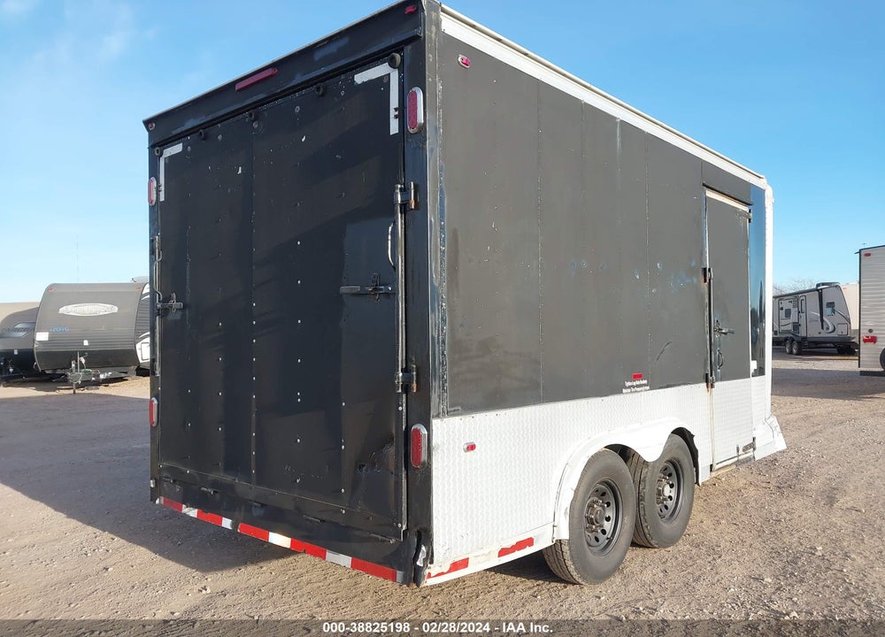 2007 ALBRIGHT CARGO RAILER VIN: 1A9CB15296B429091