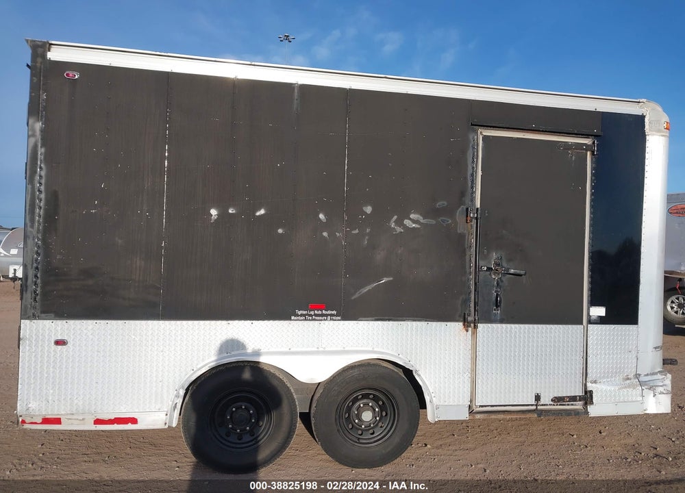 2007 ALBRIGHT CARGO RAILER VIN: 1A9CB15296B429091