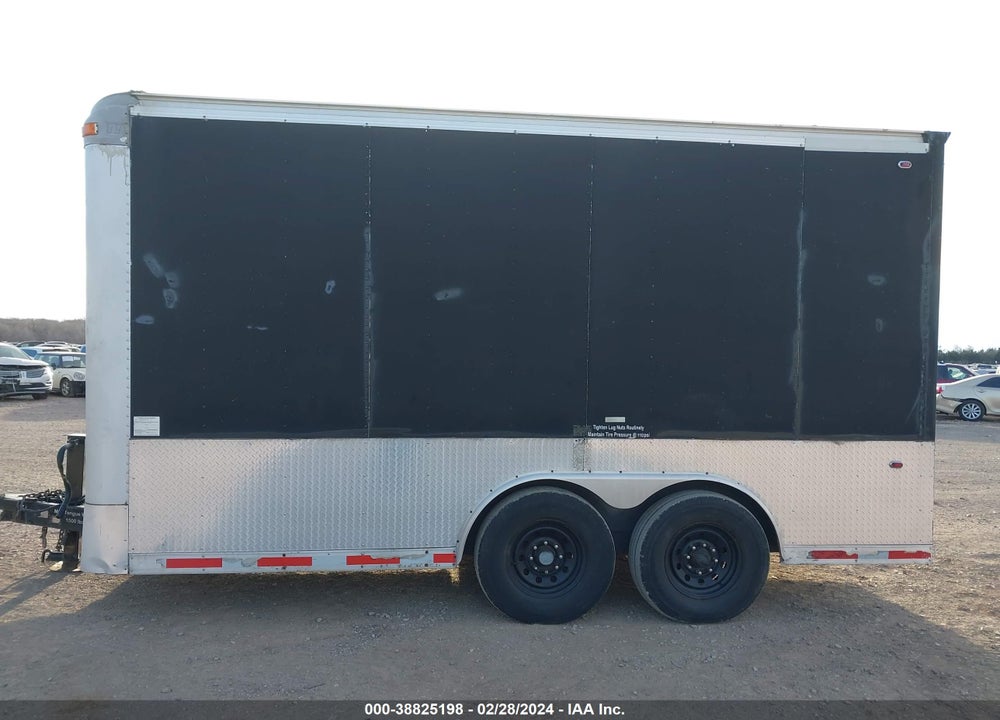 2007 ALBRIGHT CARGO RAILER VIN: 1A9CB15296B429091
