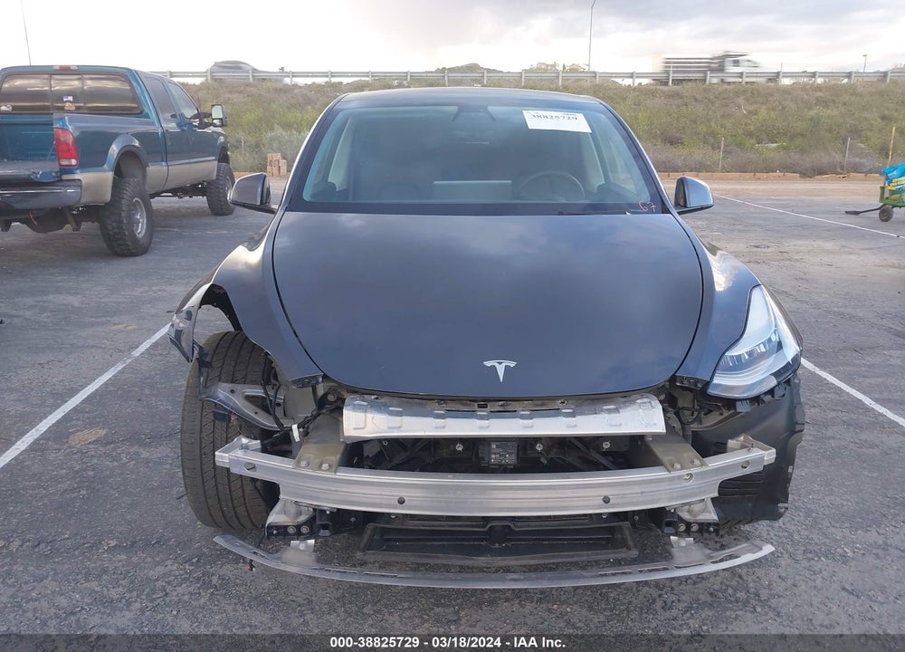 2021 TESLA MODEL Y STANDARD RANGE REAR-WHEEL DRIVE VIN: 5YJYGDEDXMF103838