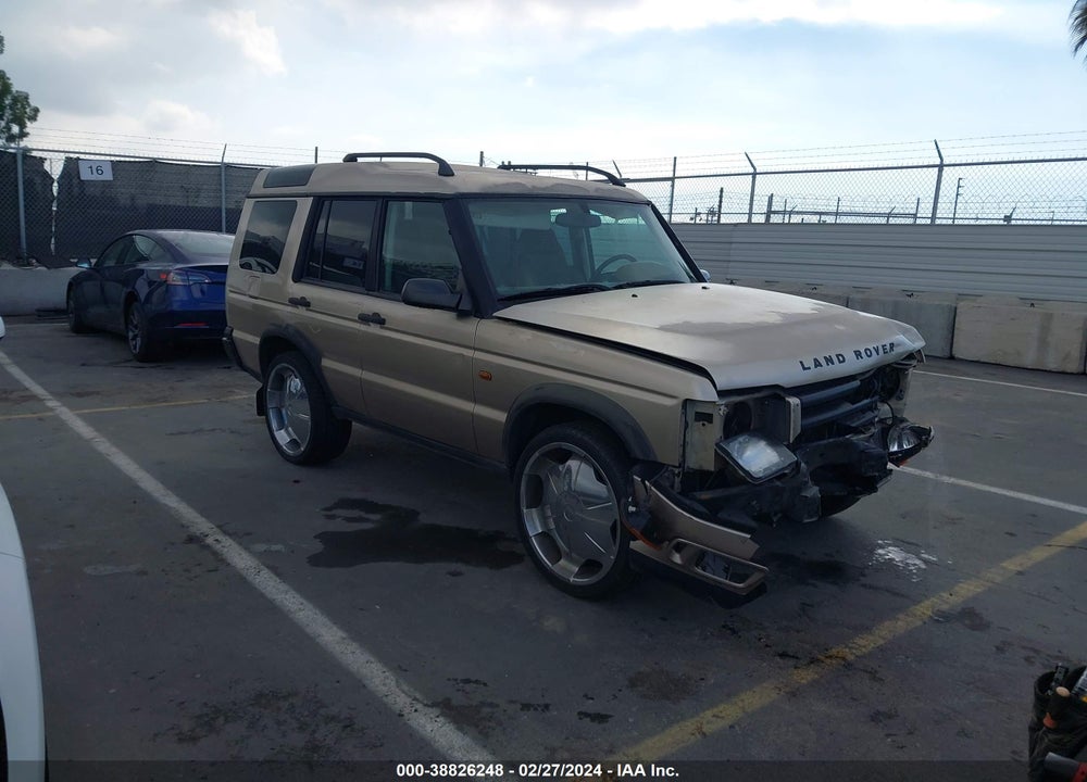 1999 LAND ROVER DISCOVERY SERIES II VIN: SALTY1246XA202057