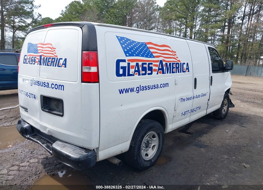 2016 CHEVROLET EXPRESS 2500 WORK VAN VIN: 1GCWGAFF8G1216058